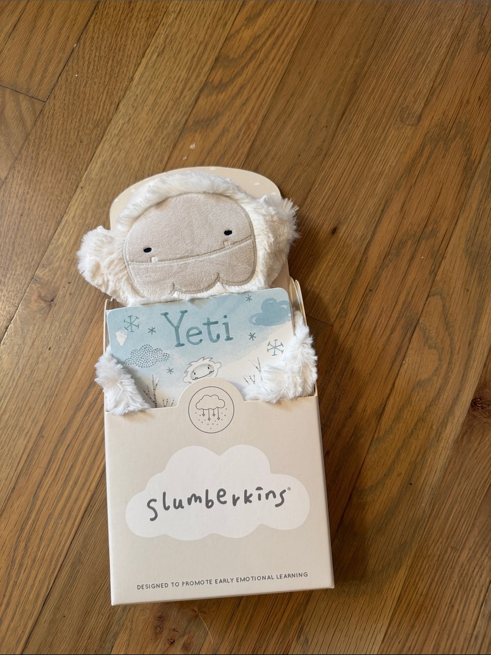 Slumberkins Yeti Plush Snuggler - Cream